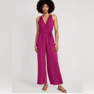 Lounge Jumpsuit Berry
